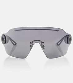 Солнцезащитные очки-маски DiorPacific M1U Dior Eyewear, черный