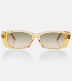 Солнцезащитные очки DiorHighlight S2I прямоугольной формы Dior Eyewear, желтый