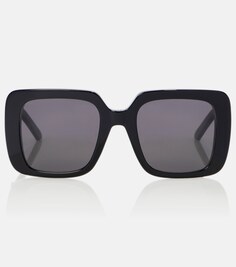 Квадратные солнцезащитные очки Wildior S3U Dior Eyewear, черный