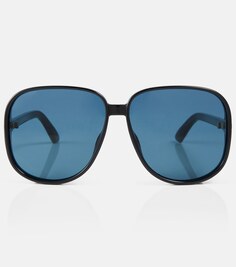 Квадратные солнцезащитные очки D-Doll S1U Dior Eyewear, синий