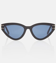 Солнцезащитные очки DiorSignature B2U в оправе «кошачий глаз» Dior Eyewear, черный