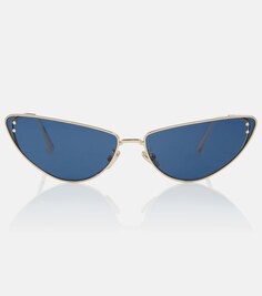 Солнцезащитные очки MissDior B1U в оправе «кошачий глаз» Dior Eyewear, синий