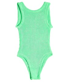 Классический купальник Hunza G, зеленый