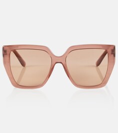 Квадратные солнцезащитные очки Dolce&amp;Gabbana, бежевый