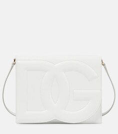 Сумка на плечо с логотипом DG Dolce&amp;Gabbana, белый
