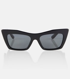 Квадратные солнцезащитные очки Dolce&amp;Gabbana, черный
