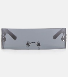 Солнцезащитные очки прямоугольной формы Dolce&amp;Gabbana, металлик