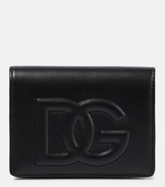 Кожаный кошелек DG Dolce&amp;Gabbana, черный