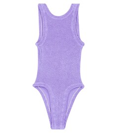 Классический купальник Hunza G, фиолетовый