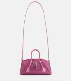 Маленькая сумка через плечо Antigona Stretch с декором Givenchy, розовый
