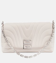 4G Мягкая стеганая сумка через плечо Givenchy, белый