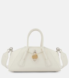 Мини-сумка через плечо Antigona из эластичной кожи Givenchy, белый