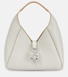 Кожаная сумка-тоут G-Hobo Mini Givenchy, белый