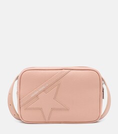 Поясная сумка Star mini из кожи Golden Goose, розовый