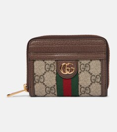 Кошелек Ophidia GG Supreme Gucci, бежевый