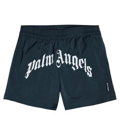 Плавки с логотипом Palm Angels, синий