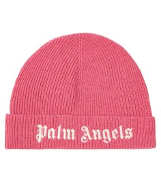 Шапка с логотипом Palm Angels, розовый