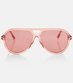 Солнцезащитные очки-авиаторы Naya Isabel Marant, розовый