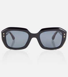 Квадратные солнцезащитные очки Isabel Marant, черный