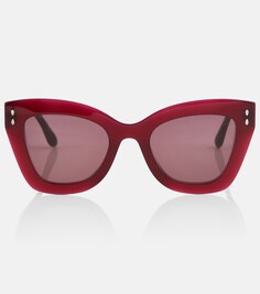 Солнцезащитные очки в оправе «кошачий глаз» Isabel Marant, красный