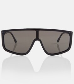 Солнцезащитные очки большого размера Isabel Marant, черный