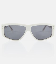 Солнцезащитные очки прямоугольной формы Isabel Marant, белый