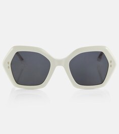 Солнцезащитные очки Ely в шестиугольной оправе Isabel Marant, белый