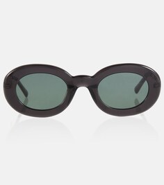 Солнцезащитные очки Les Lunettes Pralu Jacquemus, черный