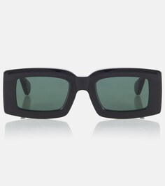 Солнцезащитные очки в квадратной оправе Les Lunettes Tupi Jacquemus, черный