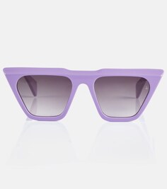 Солнцезащитные очки Eva в оправе «кошачий глаз» из коллаборации с Evangelie Smyrniotaki Jacques Marie Mage, фиолетовый