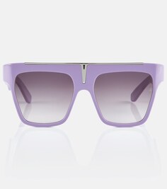 Солнцезащитные очки Selini из коллаборации с Evangelie Smyrniotaki Jacques Marie Mage, фиолетовый