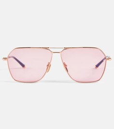Солнцезащитные очки-авиаторы Stellar Jacques Marie Mage, розовый