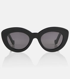 Солнцезащитные очки Anagram в оправе «кошачий глаз» Loewe, черный