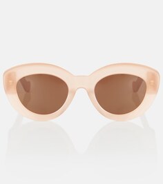 Солнцезащитные очки Anagram в оправе «кошачий глаз» Loewe, розовый