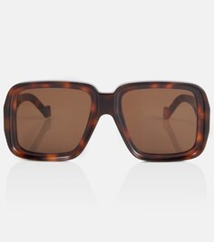 Квадратные солнцезащитные очки Paula&apos;s Ibiza Loewe, коричневый