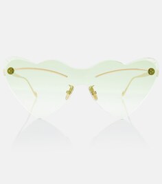 Солнцезащитные очки Paula&apos;s Ibiza в форме сердца Loewe, разноцветный