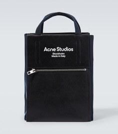 Небольшая нейлоновая сумка-тоут Acne Studios, черный
