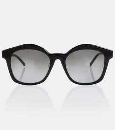 Круглые солнцезащитные очки Loewe, черный