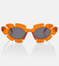 Солнцезащитные очки Paula&apos;s Ibiza в оправе «кошачий глаз» Loewe, оранжевый