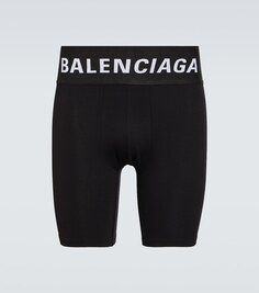 Трусы-боксеры с логотипом Balenciaga, черный