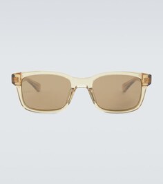 Солнцезащитные очки квадратной формы из ацетата Bottega Veneta, бежевый