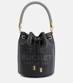 Сумка-ведро The Bucket из кожи Marc Jacobs, черный