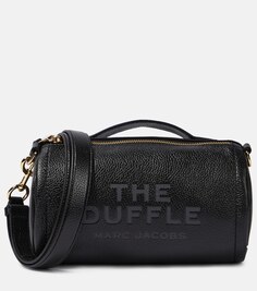 Кожаная сумка через плечо Duffle Marc Jacobs, черный