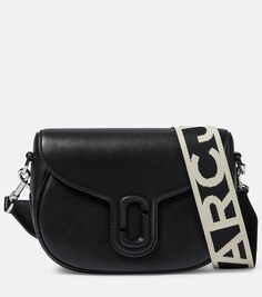 Кожаная сумка через плечо J Marc Saddle Marc Jacobs, черный