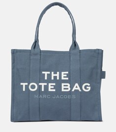 Большая холщовая сумка-тоут Marc Jacobs, синий