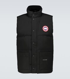 Утепленный жилет Freestyle Crew Canada Goose, черный