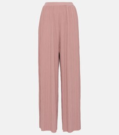 Широкие брюки Alfonsa из джерси MAX MARA, розовый