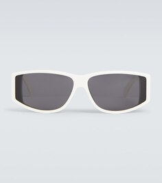 Солнцезащитные очки прямоугольной формы Celine, серый