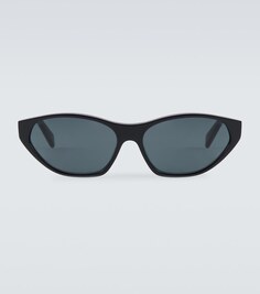 Солнцезащитные очки «кошачий глаз» Celine, черный
