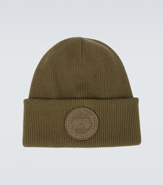 Шапка-бини Arctic Disc Toque из шерсти Canada Goose, зеленый